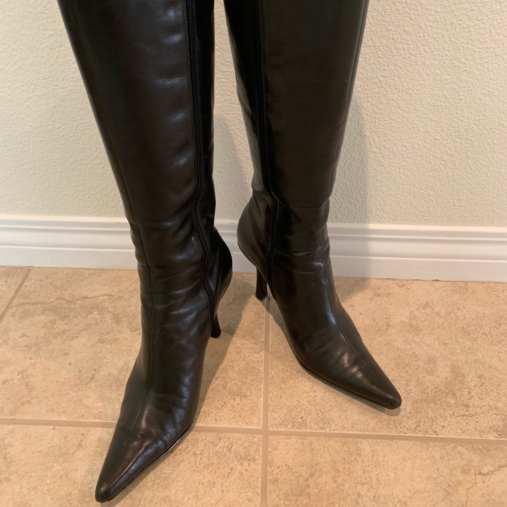 Bandolino Black Leather Boots